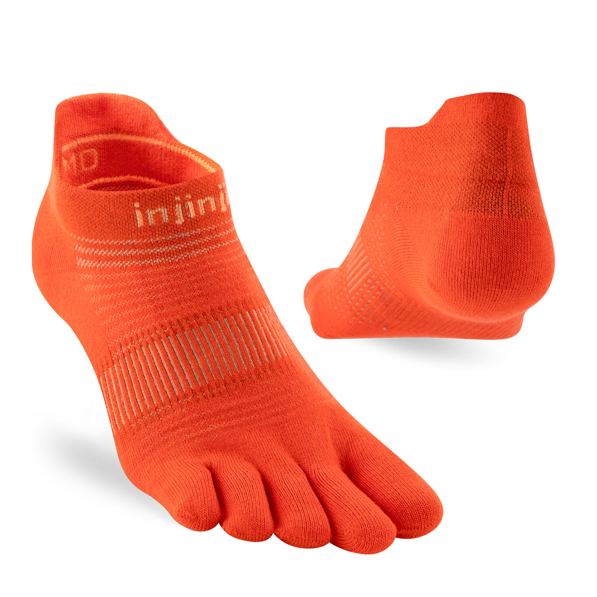Injinji RUN Lightweight No-Show Running Socks