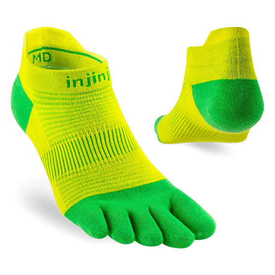 Injinji RUN Lightweight No-Show Running Socks