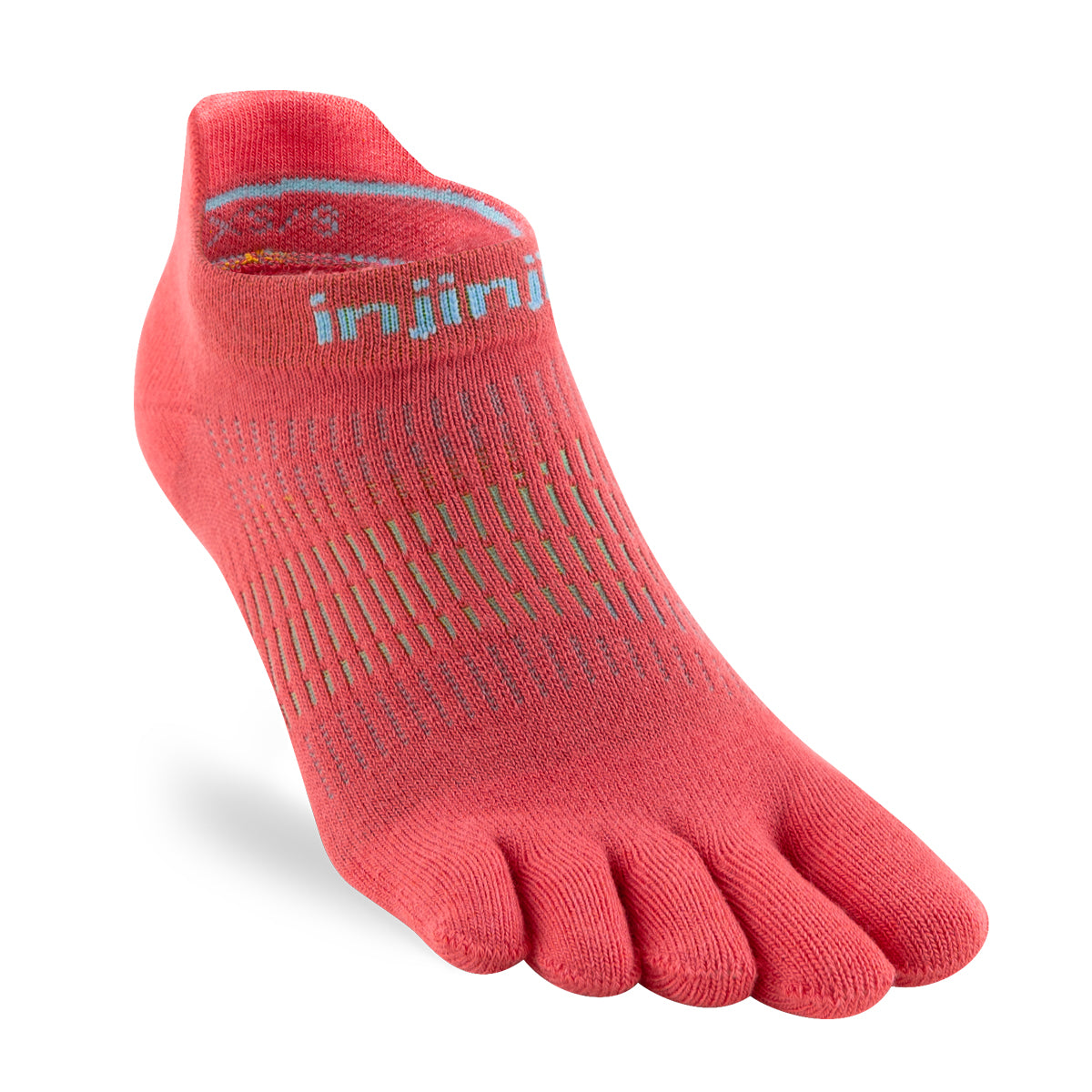 Injinji RUN Womens Lightweight No-Show Running Socks