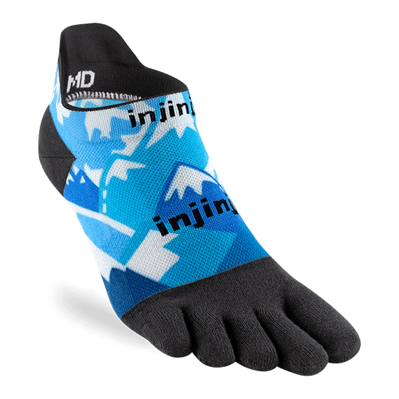 Injinji Artist Designed Men&#39;s No-Show Toesocks