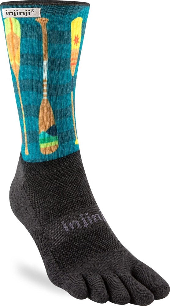 Injinji Artist Designed Men&#39;s Trail Crew