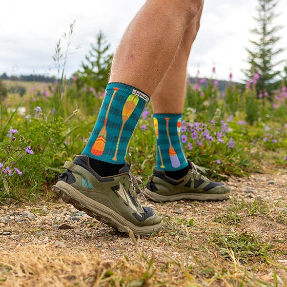 Injinji Artist Designed Men&#39;s Trail Crew