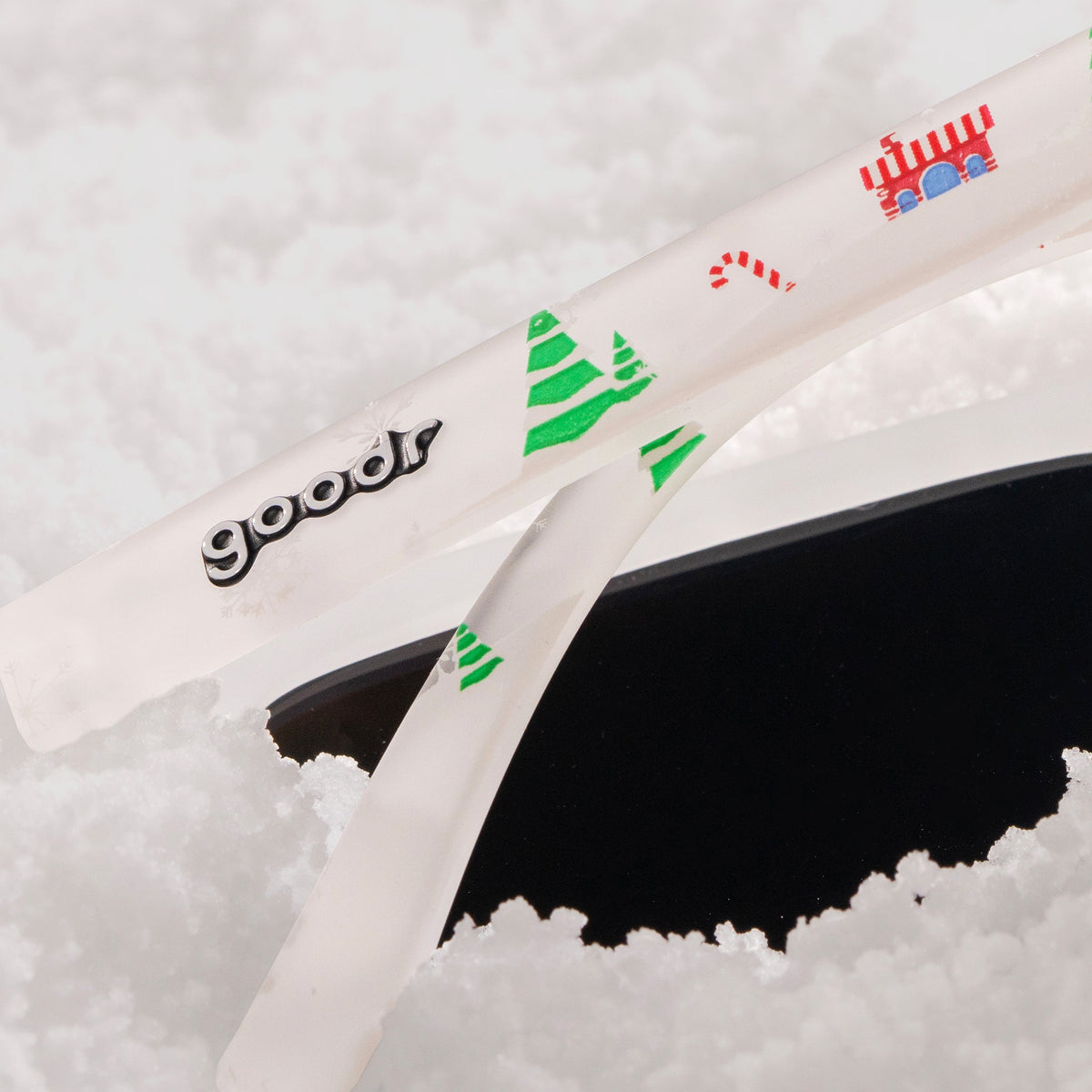 Goodr OG Sunglasses - Trapped In A Snow Globe