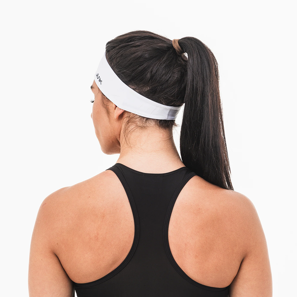 JUNK Super Chill White Infinity Headband