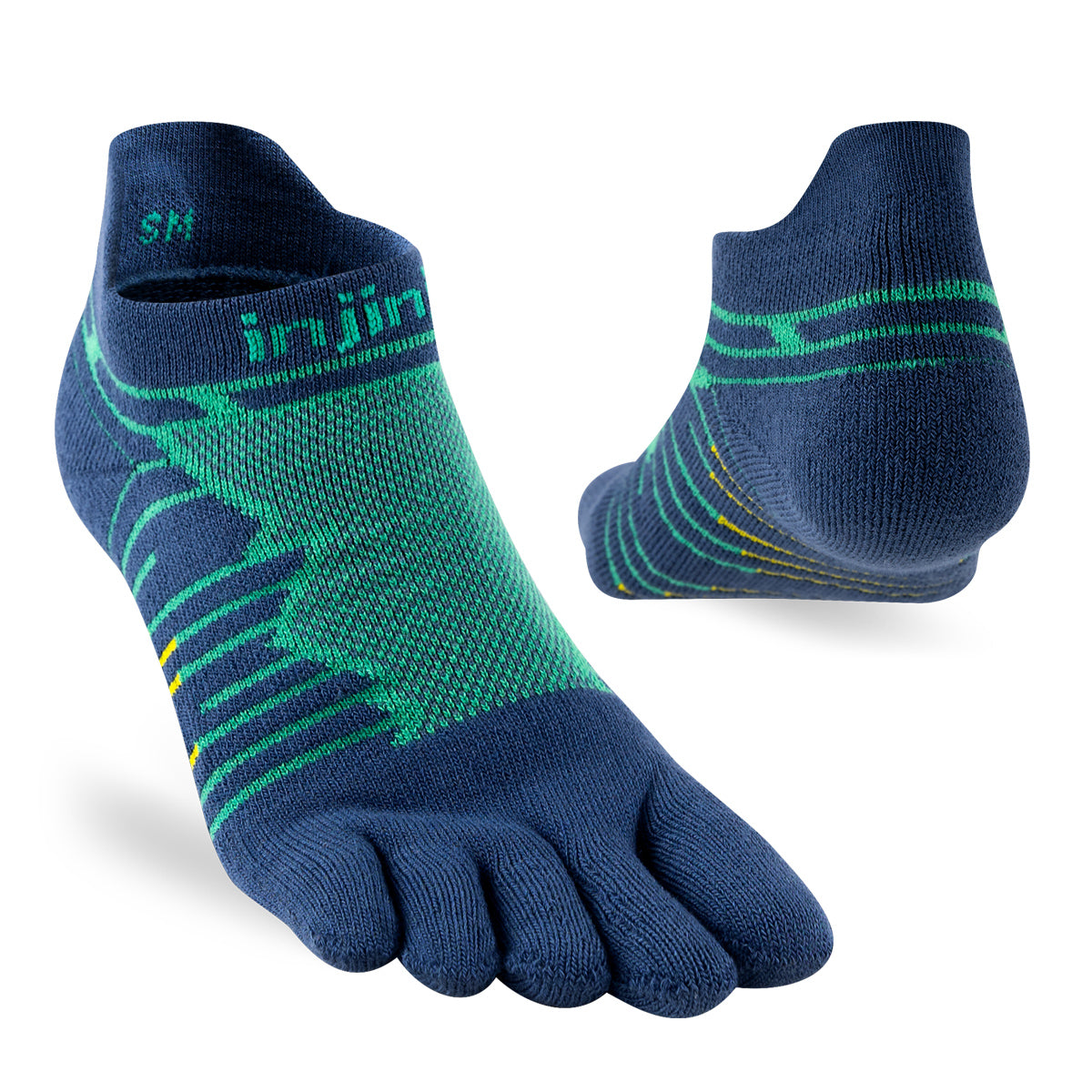 Injinji Ultra Run No Show Running Socks