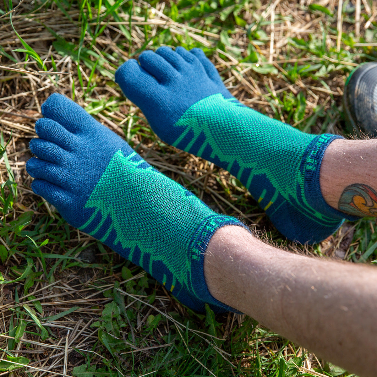 Injinji Ultra Run No Show Running Socks