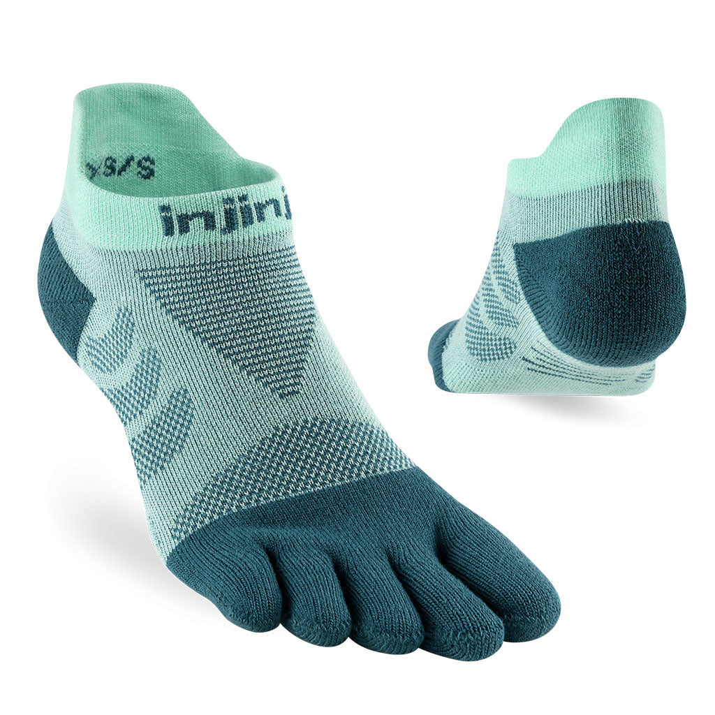 Injinji Womens Specific Ultra Run No Show Running Socks