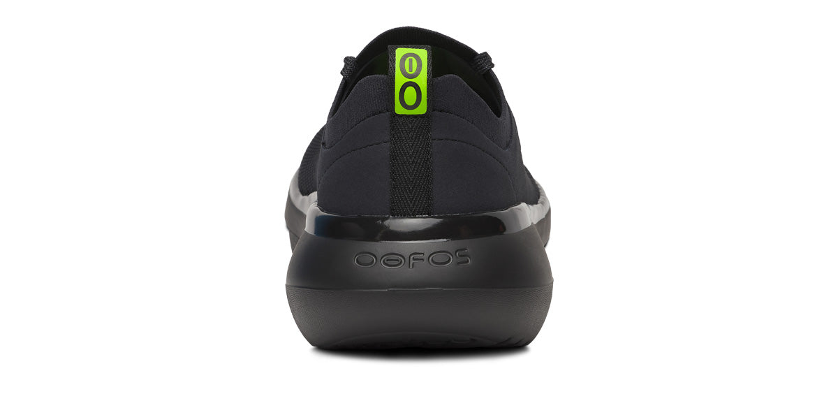 OOFOS Women&#39;s OOmy Stride Shoe - Black/Black