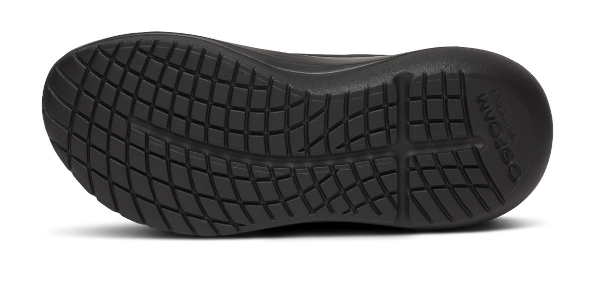 OOFOS Women&#39;s OOmy Stride Shoe - Black/Black