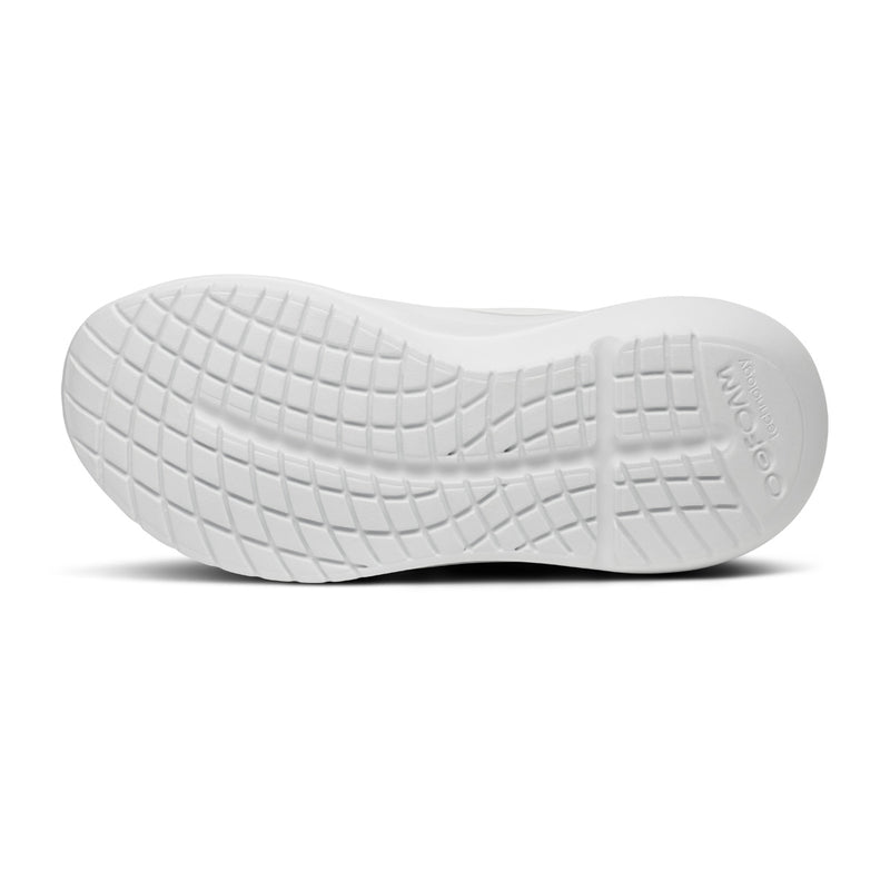 OOFOS Women's OOmy Stride Shoe - White/White