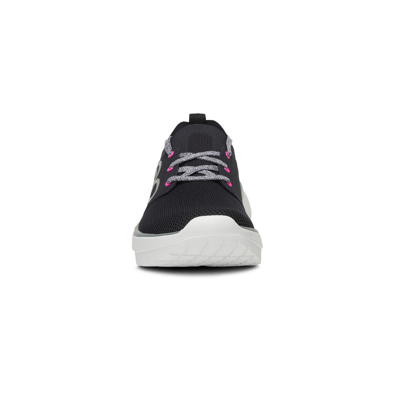 OOFOS Women's OOmy Stride Shoe - White/Black