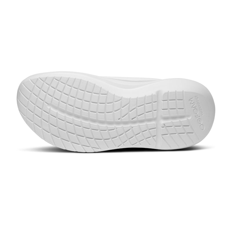 OOFOS Men's OOmy Stride Shoe - White/Black