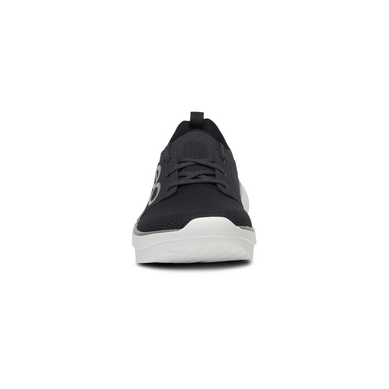 OOFOS Men's OOmy Stride Shoe - White/Black