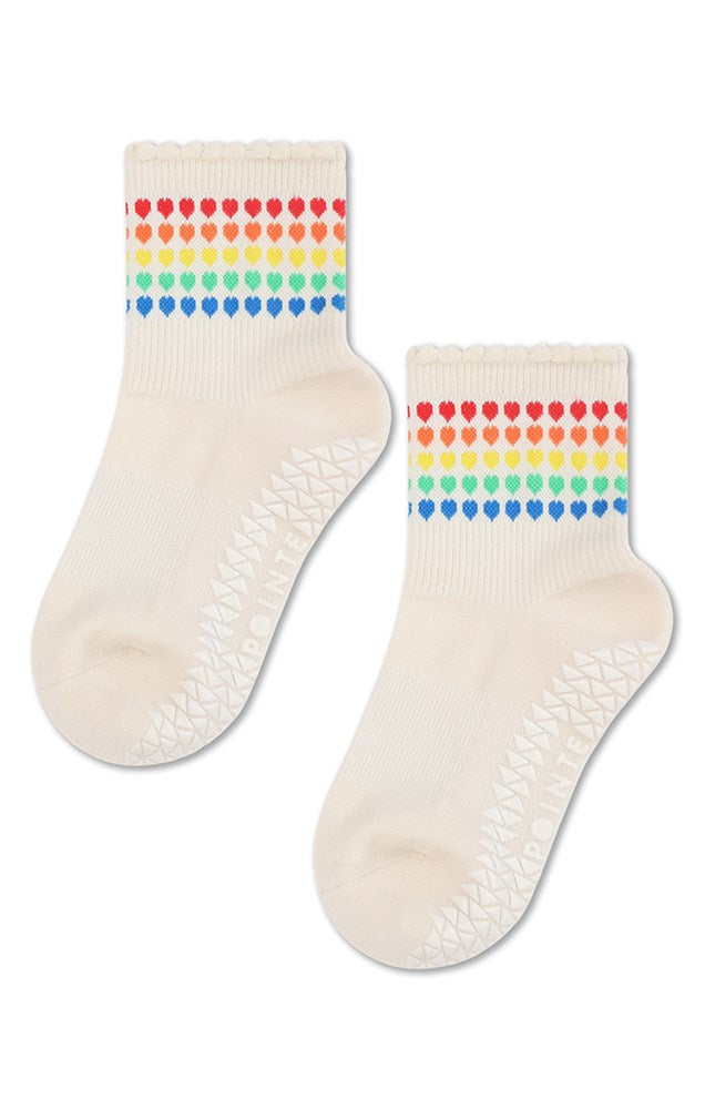 Pointe Studio Sweetheart Ankle Grip Sock