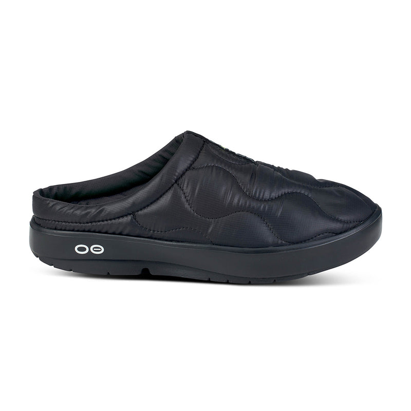 OOFOS Women's OOmg OOcoozie Thermo Mule - Black