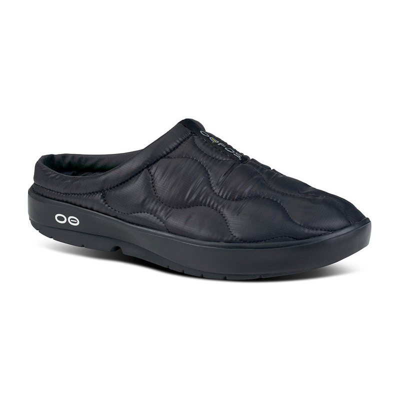 OOFOS Women's OOmg OOcoozie Thermo Mule - Black
