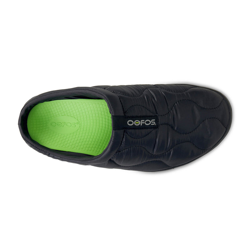 OOFOS Men's OOmg OOcoozie Thermo Mule - Black
