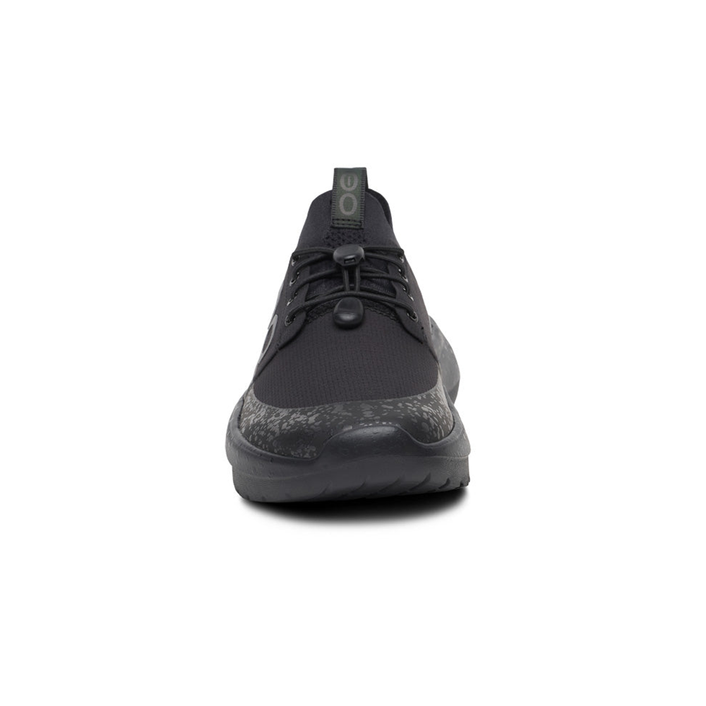 OOFOS Women's OOmy Roam Ripstop Shoe - Black