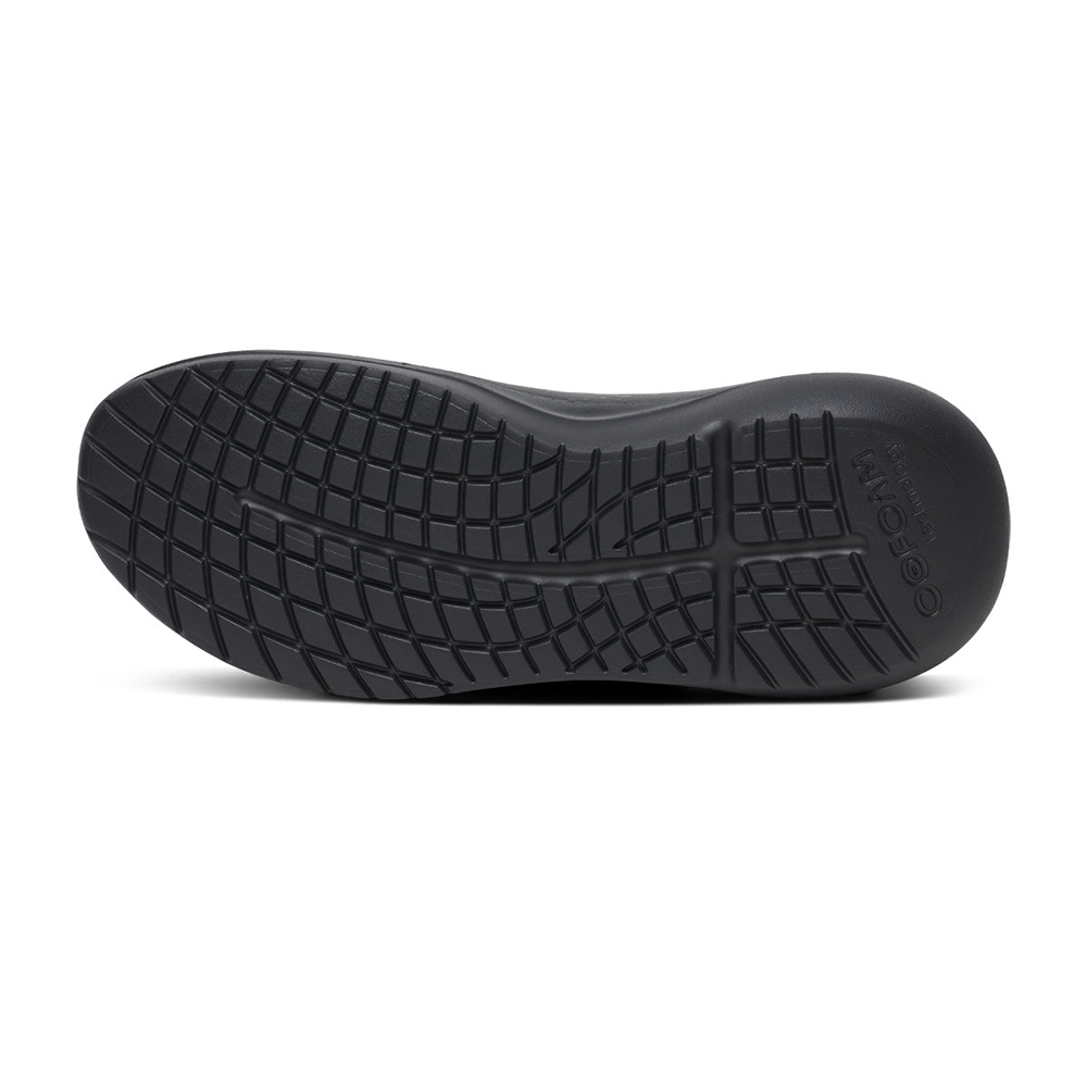 OOFOS Women's OOmy Roam Ripstop Shoe - Black