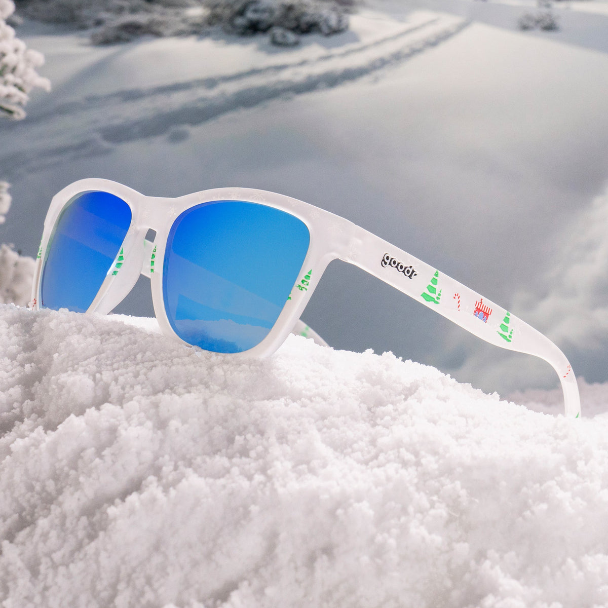 Goodr OG Sunglasses - Trapped In A Snow Globe