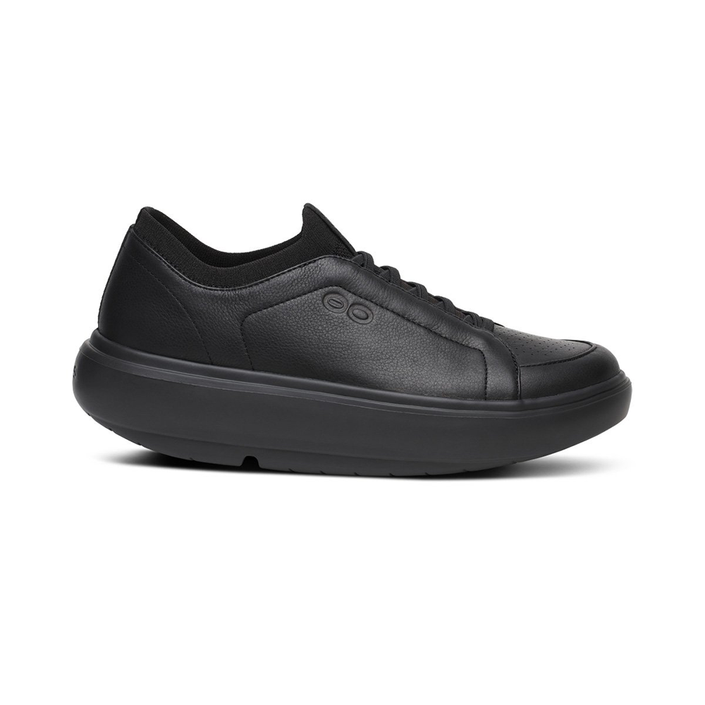 OOFOS Men's OOmg Club Plus - Black