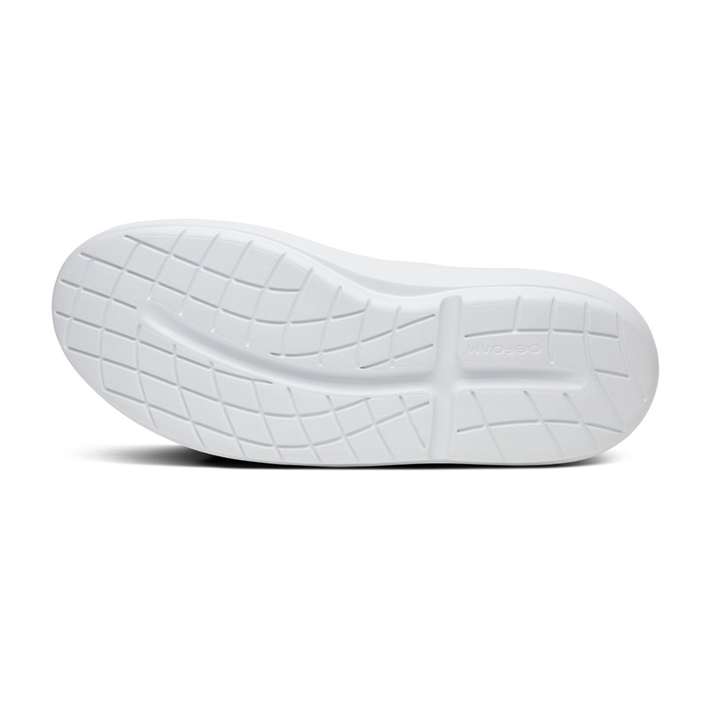 OOFOS Men's OOmg Club Plus - White