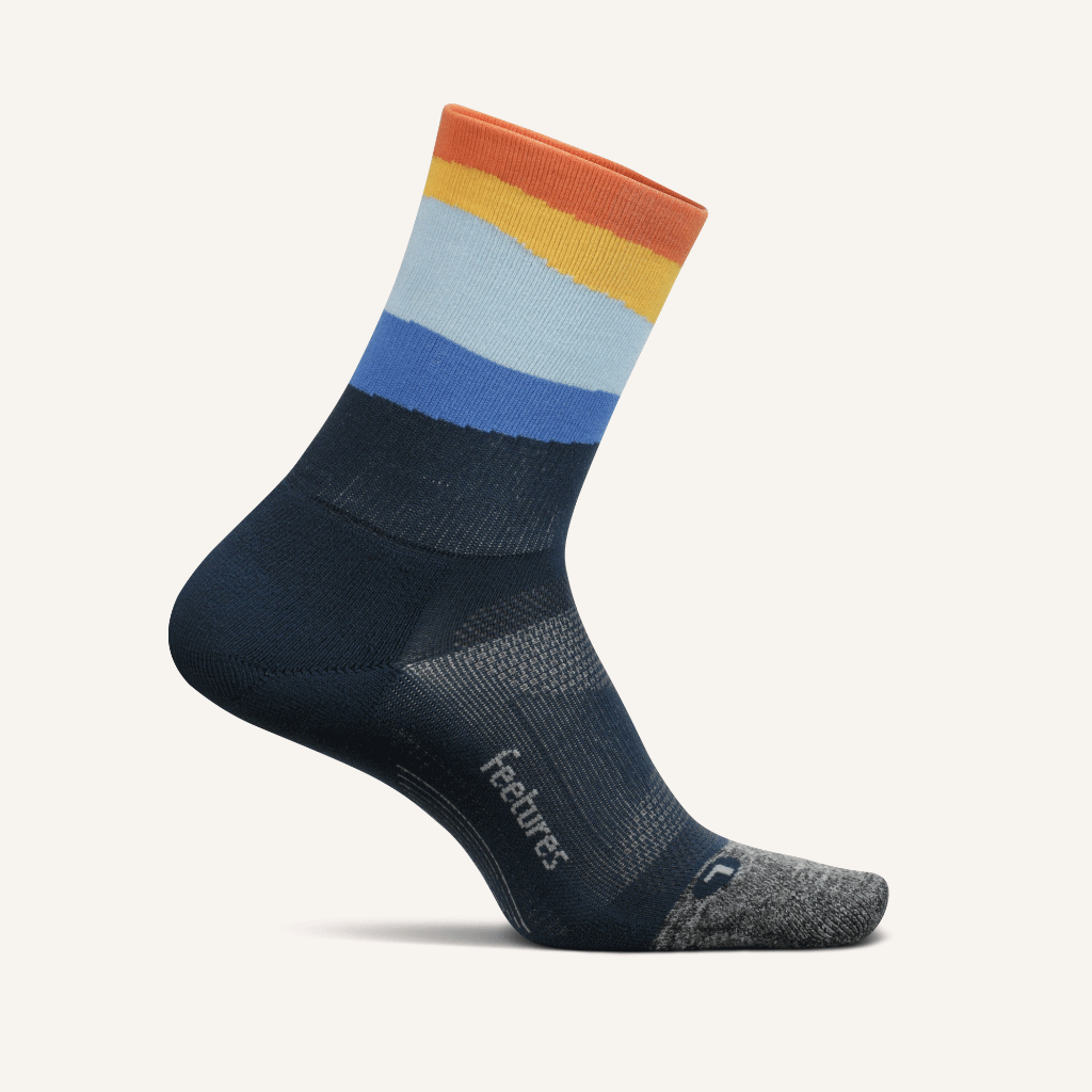 Feetures Elite Light Cushion Mini-Crew Socks