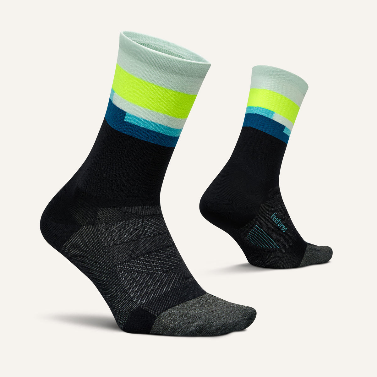 Feetures Elite Ultra Light Cushion Mini Crew Socks