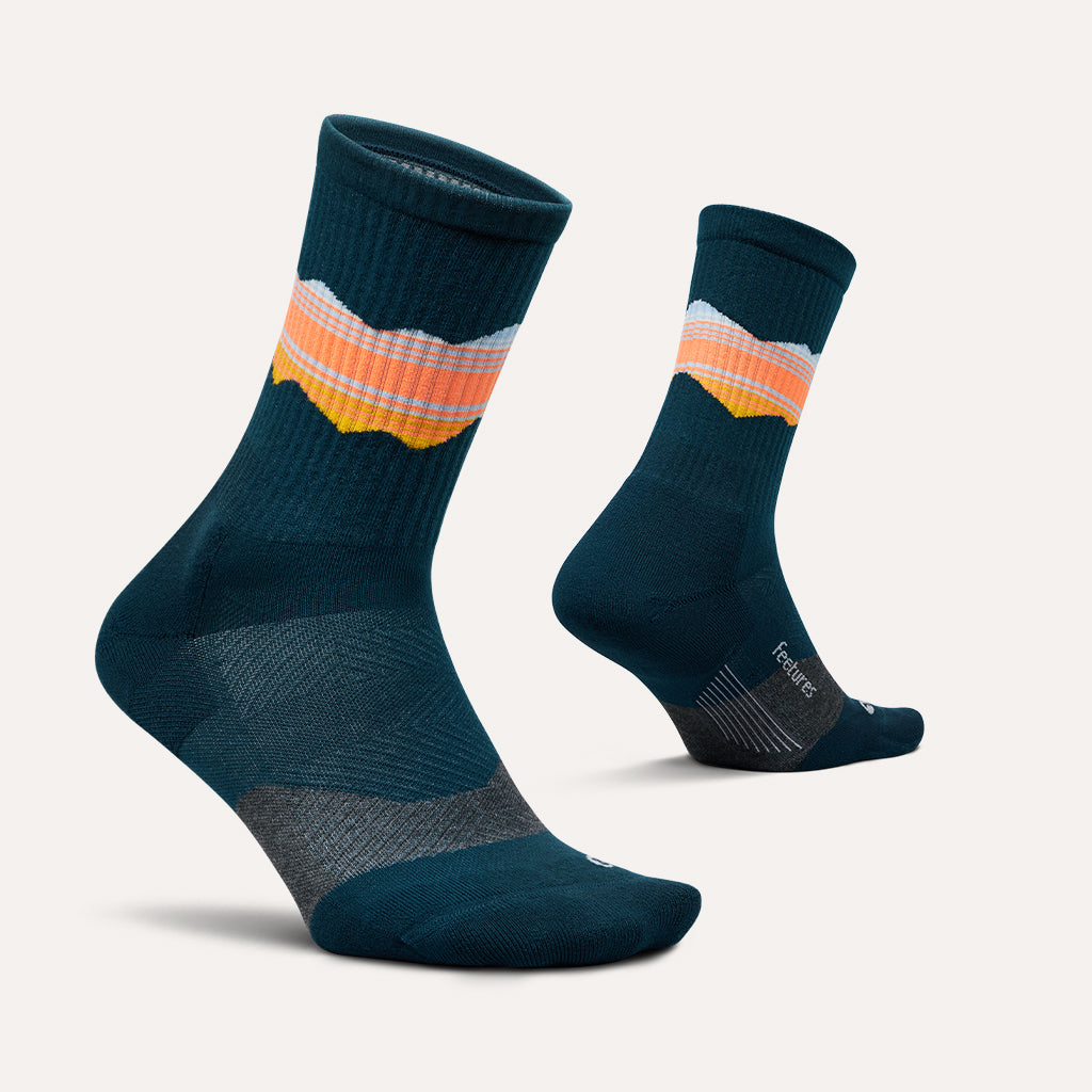 Feetures Trail Max Cushion Mini Crew