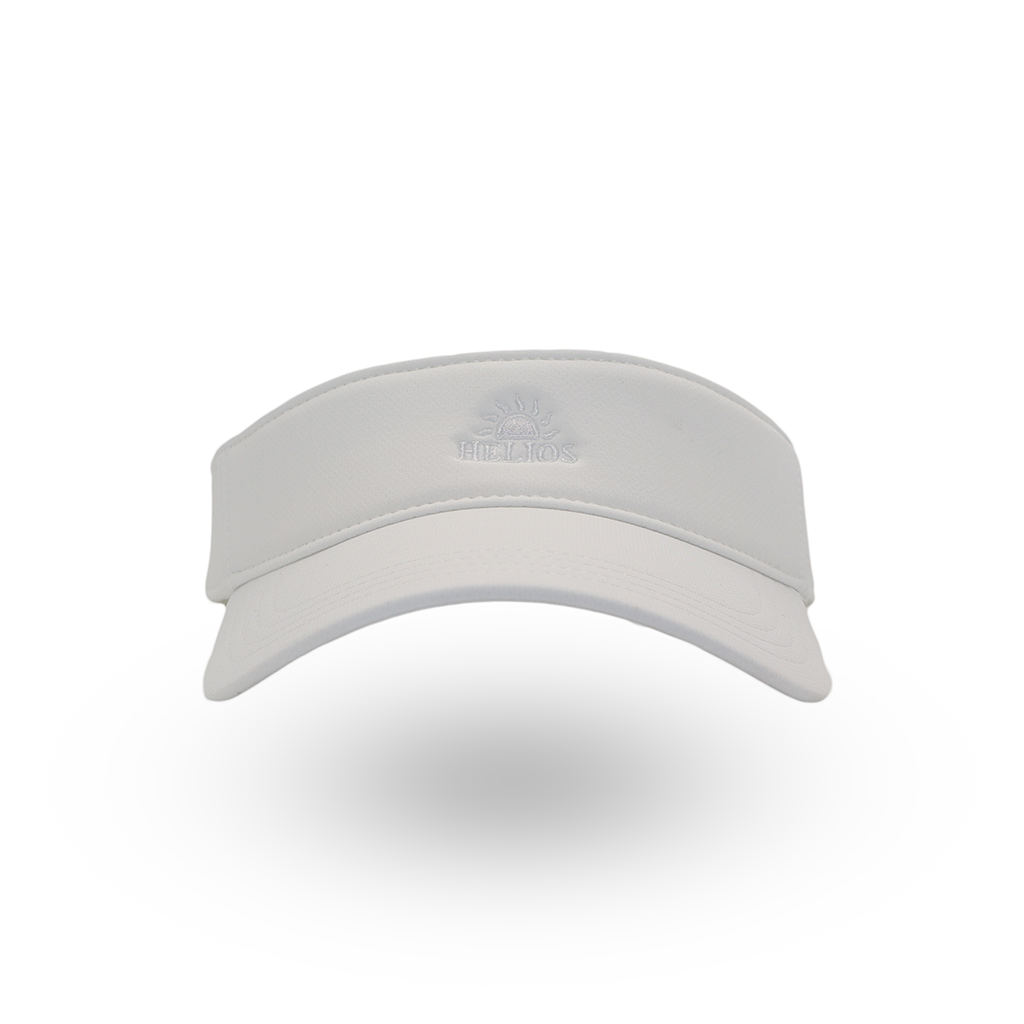 Helios Headwear Power Visor - White