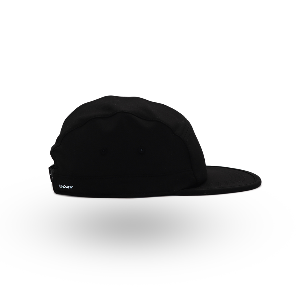 Helios Headwear Speed Lid 7 Panel Cap - Black