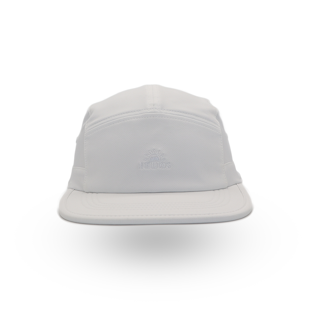 Helios Headwear Speed Lid 7 Panel Cap - White