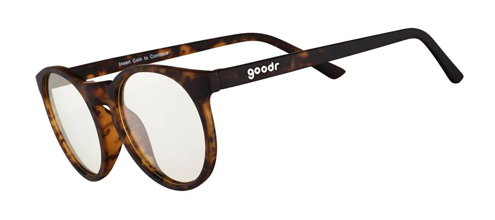 Goodr Circle G Active Sunglasses - Insert Coin to Continue