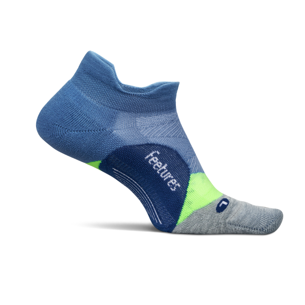 Feetures Elite Light Cushion No-Show Tab Socks