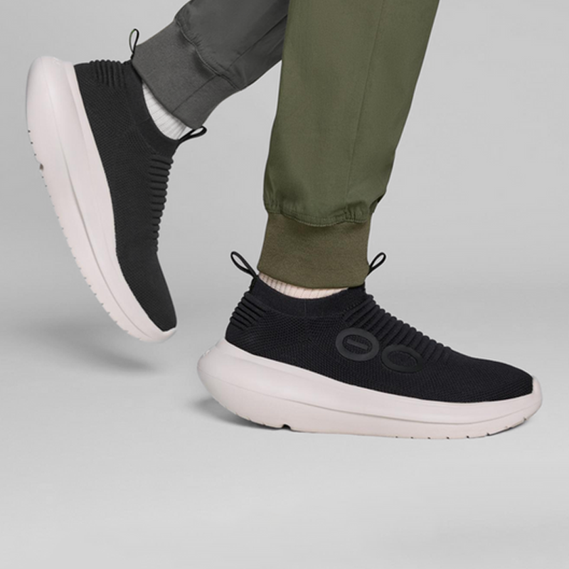 OOFOS Men's OOmy Zen - Chalk/Black
