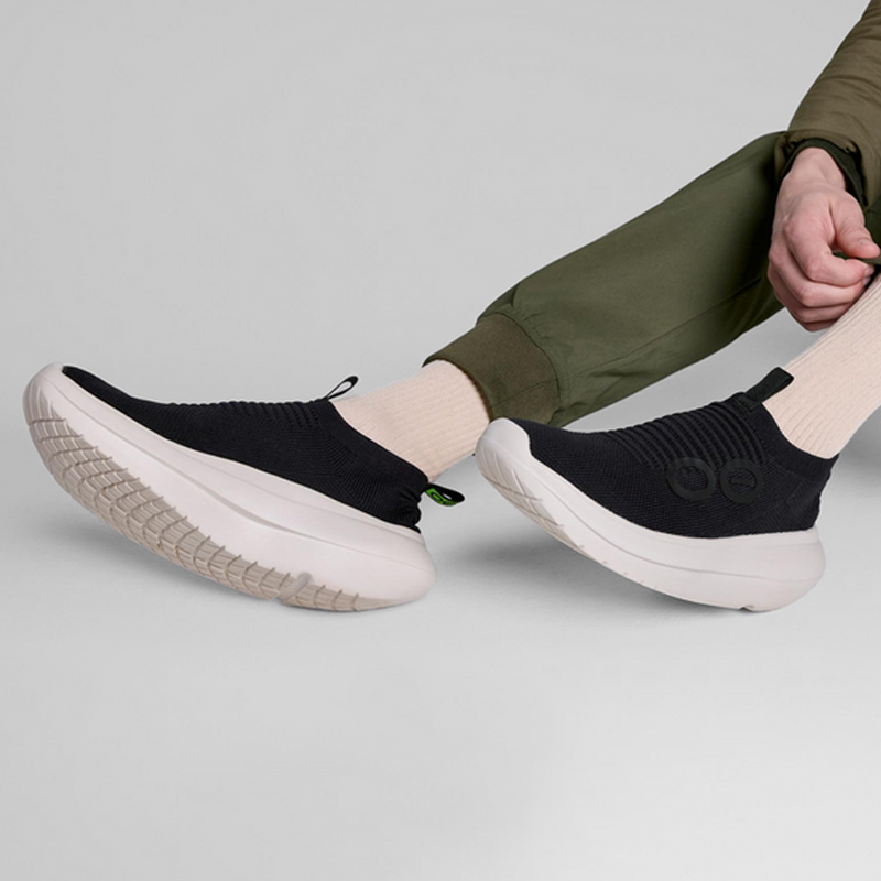 OOFOS Men's OOmy Zen - Chalk/Black