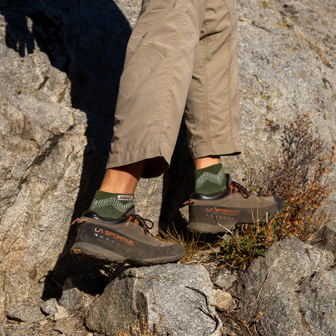 Injinji OUTDOOR Midweight Mini-Crew Wool Socks