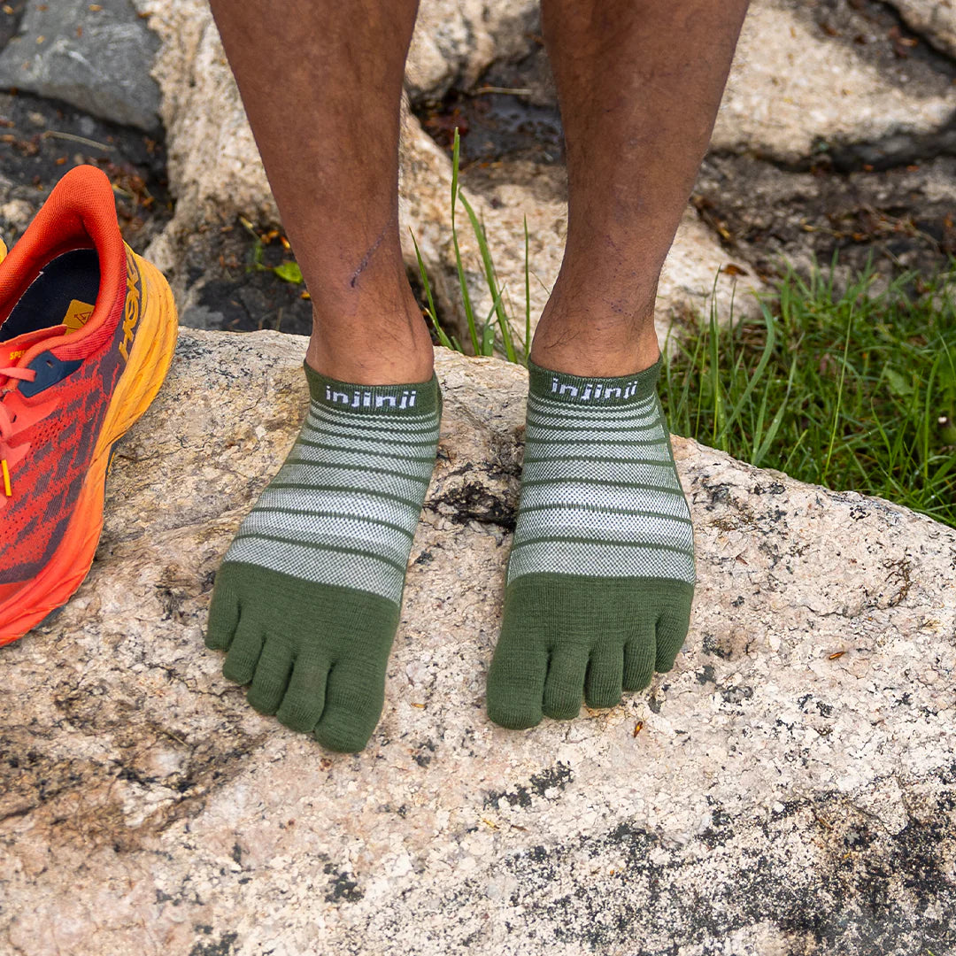 Injinji RUN Lightweight No-Show Wool