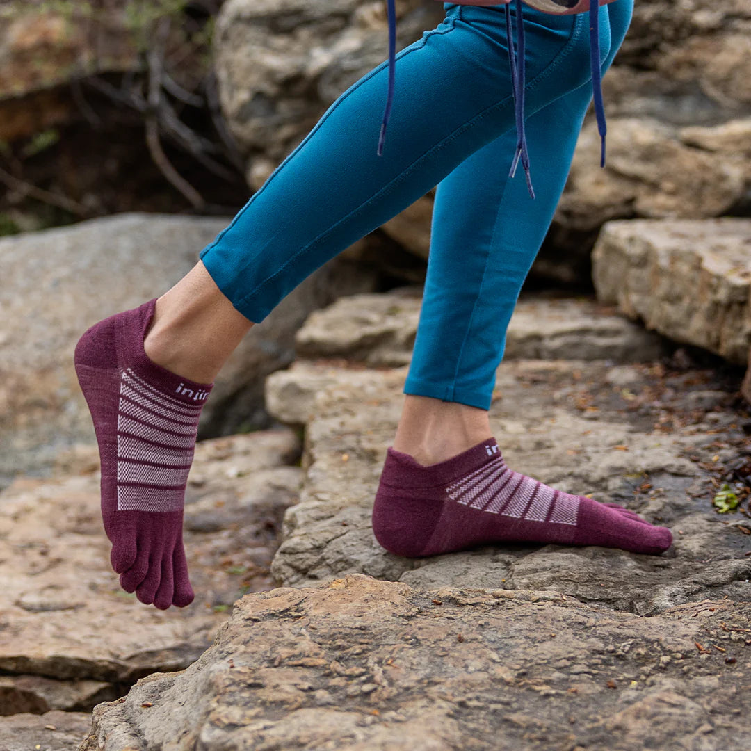 Injinji RUN Lightweight No-Show Wool