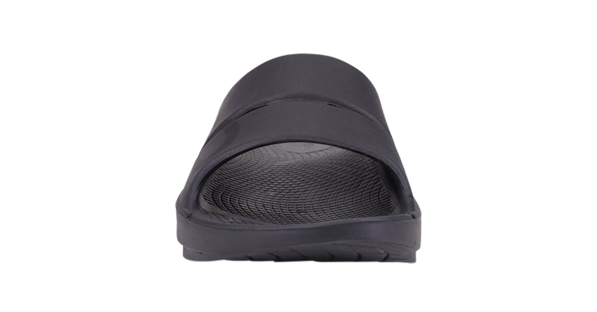 OOFOS Men&#39;s OOahh Sport Slide - Black Matte