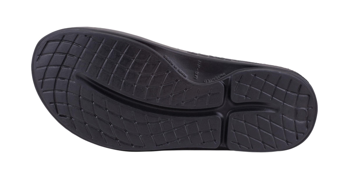 OOFOS Women&#39;s OOahh Sport Slide - Black Matte