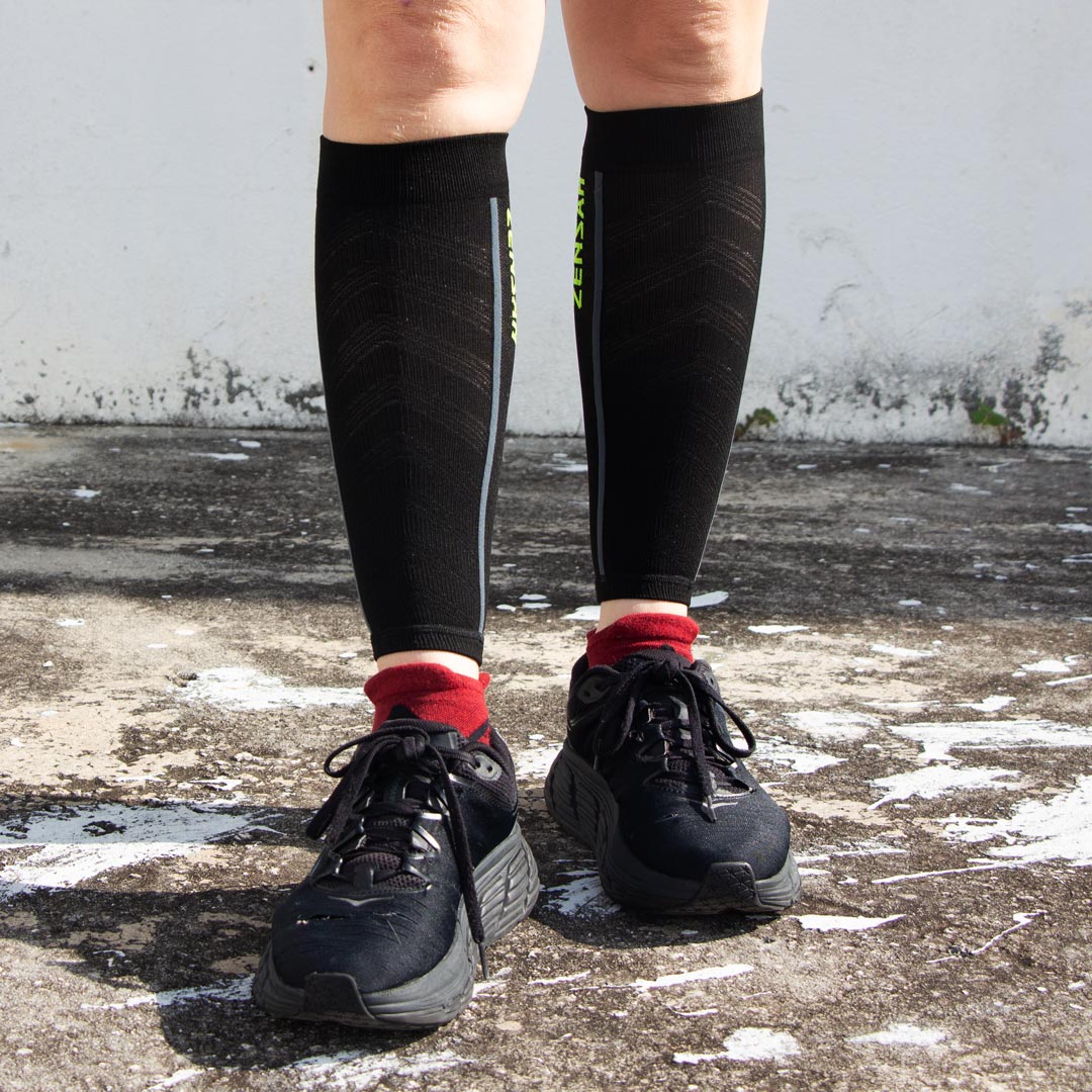 Zensah Featherweight Unisex Compression Leg Support Sleeves