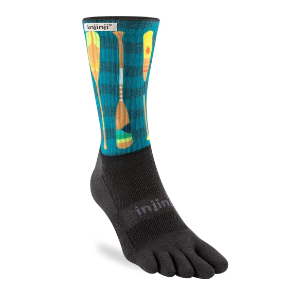 Injinji Artist Designed Men's Trail Crew