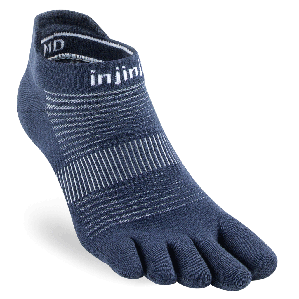 Injinji RUN Original Weight No-Show Running Socks