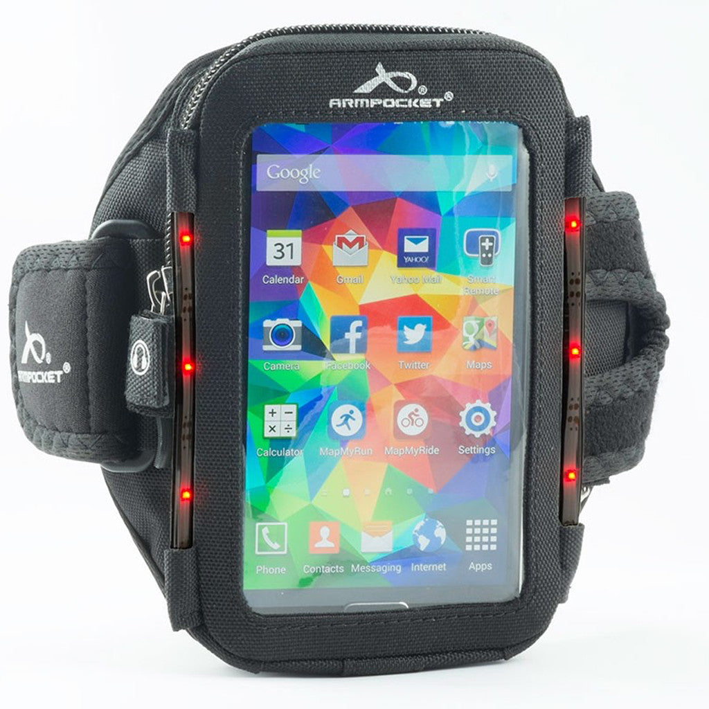SALE: Armpocket Flash Ultra i-35 LED Running Armband for iPhone SE 2020/8/7/6, Galaxy S7/S6, Google Pixel 4a &amp; more